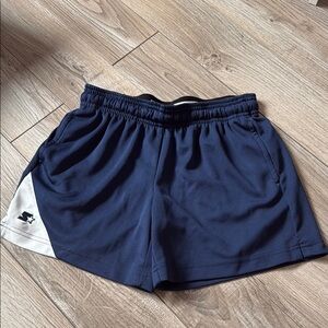 Navy Blue Athletic Shorts